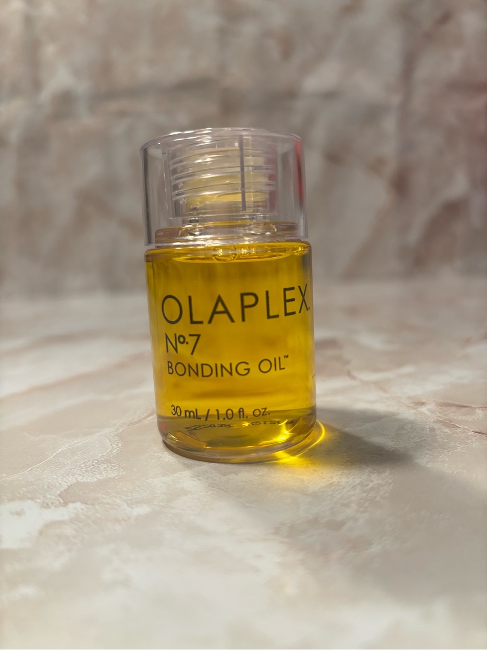 OLAPLEX No.7 Bonding Oil - Clear Bottle with Yellow Oil